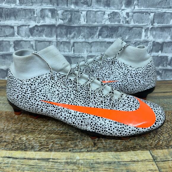 Nike Mercurial Superfly 7 Academy CR7 Safari FG Cleats CZ5853-180 Mens Size 12 - Picture 2 of 11